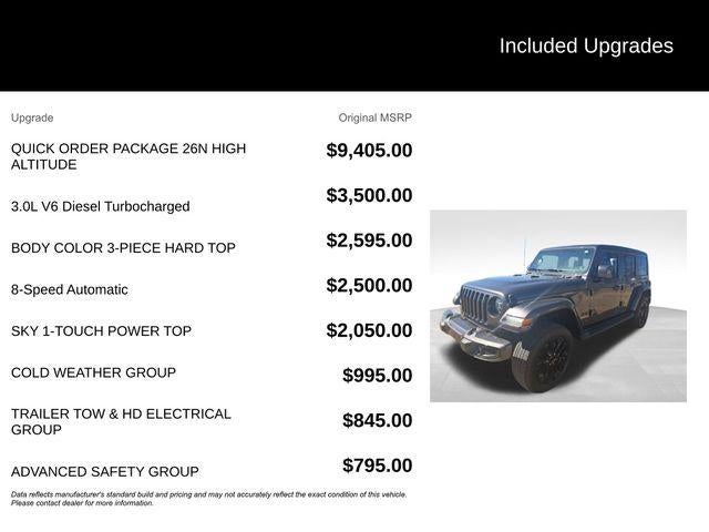 2021 Jeep Wrangler Unlimited Sahara High Altitude 4x4