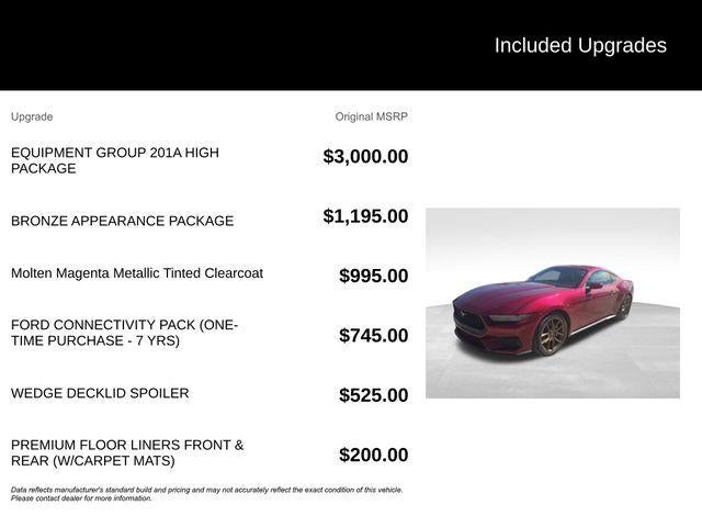 2026 Ford Mustang EcoBoost Fastback