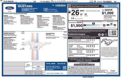 2026 Ford Mustang EcoBoost Premium Fastback