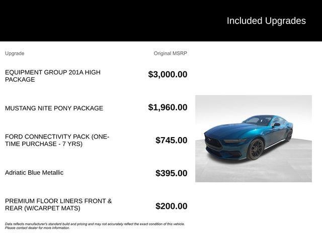 2026 Ford Mustang EcoBoost Premium Fastback