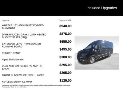 2026 Ford Transit Passenger Wagon T-350 HD 148" EL High Roof XLT DRW RWD