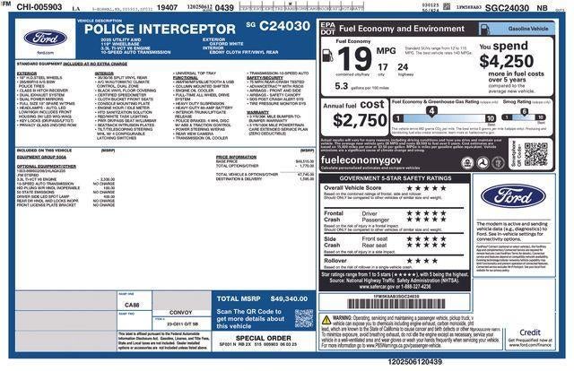 2025 Ford Police Interceptor Utility AWD