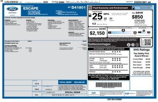 2013 Ford Escape FWD 4dr S