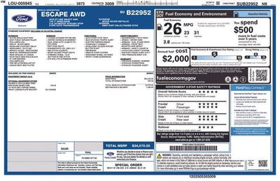 2025 Ford Escape ST-Line Select AWD