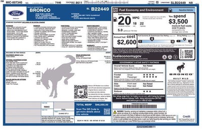 2025 Ford Bronco Base 4 Door 4x4