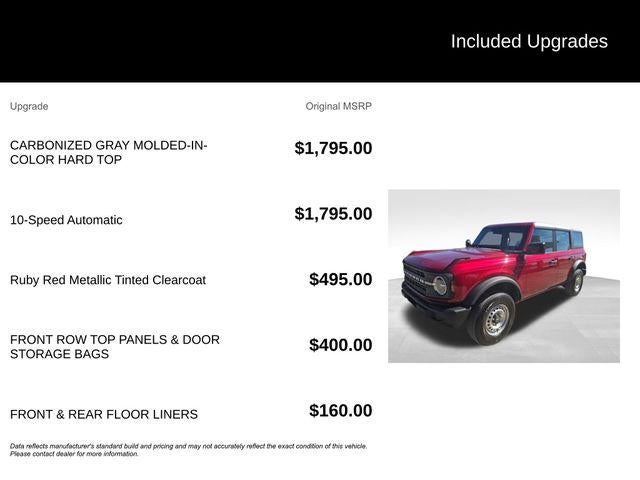 2025 Ford Bronco Base 4 Door 4x4