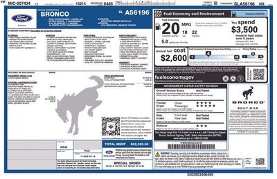 2025 Ford Bronco Outer Banks 4 Door 4x4