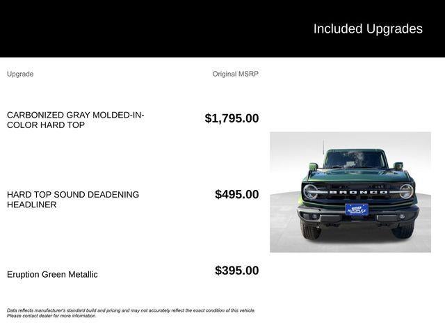 2025 Ford Bronco Outer Banks 4 Door 4x4