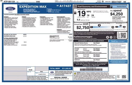 2025 Ford Expedition Max Active 4x2