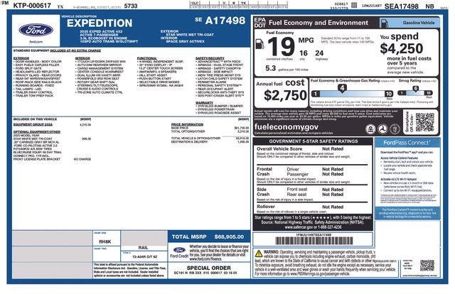 2025 Ford Expedition Active 4x2