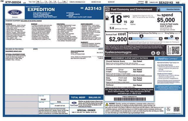 2025 Ford Expedition Active 4x4