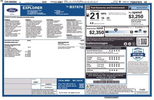 2026 Ford Explorer ST RWD