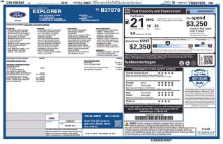 2026 Ford Explorer ST RWD