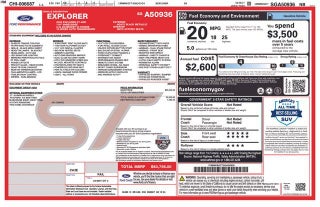 2025 Ford Explorer ST 4WD