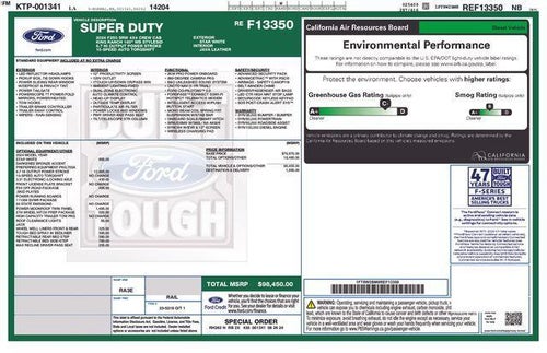 2024 Ford Super Duty F-250 SRW King Ranch 4WD Crew Cab 6.75' Box