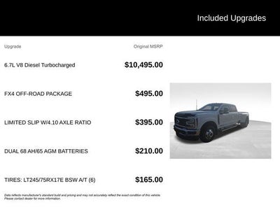 2024 Ford Super Duty F-350 DRW LARIAT 4WD Crew Cab 8' Box