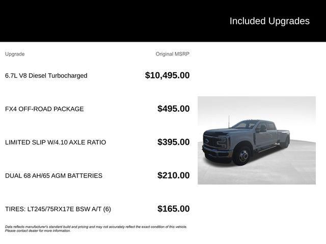 2024 Ford Super Duty F-350 DRW LARIAT 4WD Crew Cab 8' Box