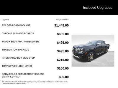 2024 Ford Ranger LARIAT 4WD SuperCrew 5' Box