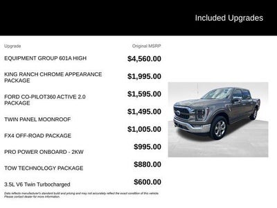 2021 Ford F-150 King Ranch 4WD SuperCrew 5.5' Box