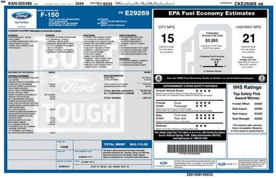 2012 Ford F-150 4WD SuperCrew 5-1/2 Ft Box XLT