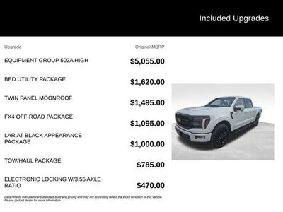 2024 Ford F-150 LARIAT 4WD SuperCrew 5.5' Box