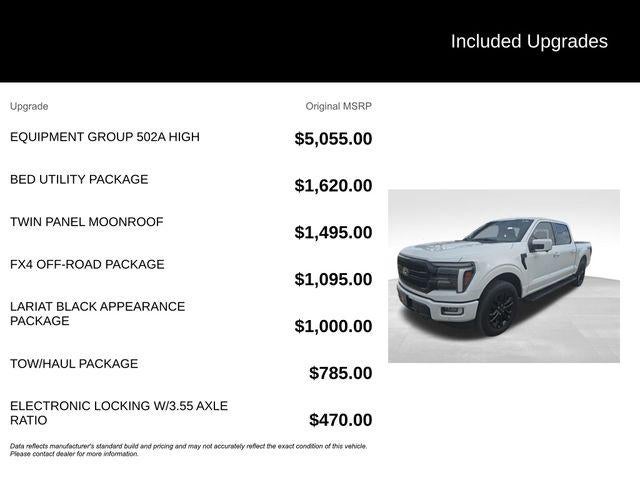 2024 Ford F-150 LARIAT 4WD SuperCrew 5.5' Box