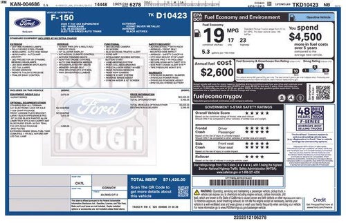 2026 Ford F-150 LARIAT 4WD SuperCrew 5.5' Box