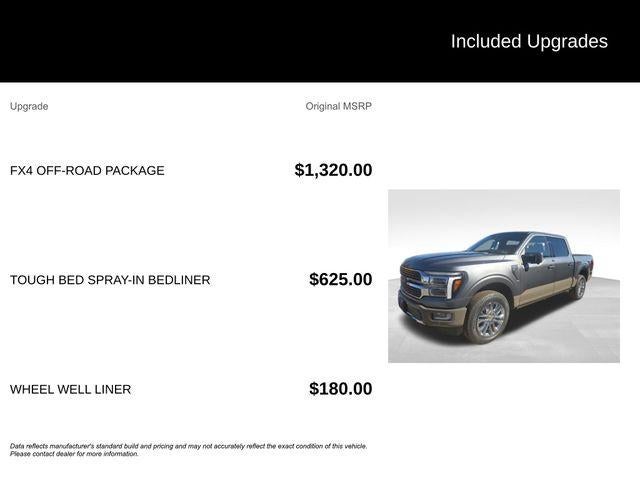 2025 Ford F-150 King Ranch 4WD SuperCrew 5.5' Box