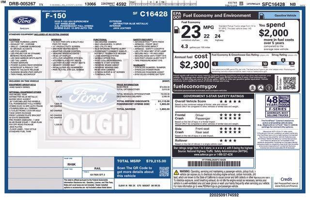 2025 Ford F-150 King Ranch 4WD SuperCrew 5.5' Box