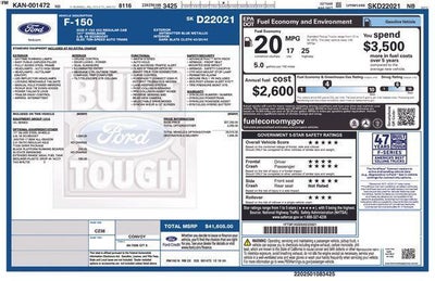 2025 Ford F-150 XL 2WD Reg Cab 8' Box