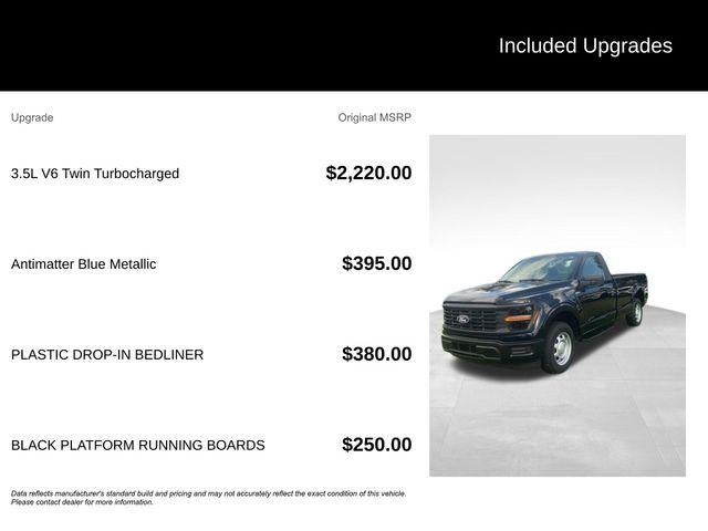 2025 Ford F-150 XL 2WD Reg Cab 8' Box