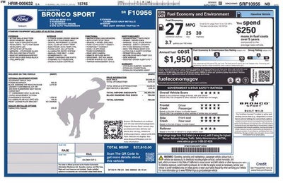 2025 Ford Bronco Sport Big Bend 4x4