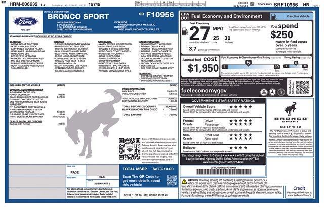 2025 Ford Bronco Sport Big Bend 4x4