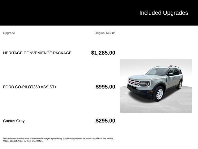 2024 Ford Bronco Sport Heritage 4x4