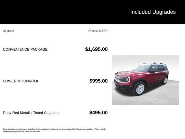 2025 Ford Bronco Sport Heritage 4x4