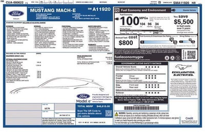 2025 Ford Mustang Mach-E Select AWD