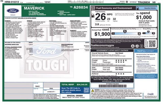 2026 Ford Maverick XLT FWD SuperCrew