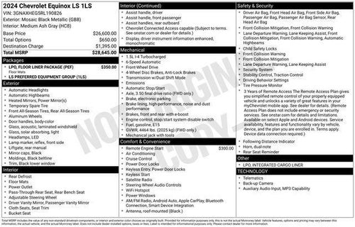 2024 Chevrolet Equinox FWD LS