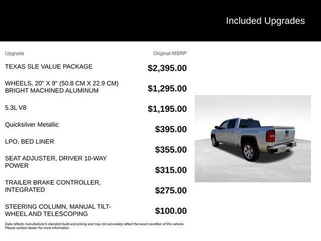 2017 GMC Sierra 1500 Crew Cab Short Box 2-Wheel Drive SLE