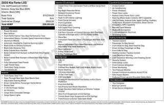 2020 Kia Forte LXS IVT