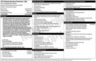 2013 Buick Enclave Premium FWD