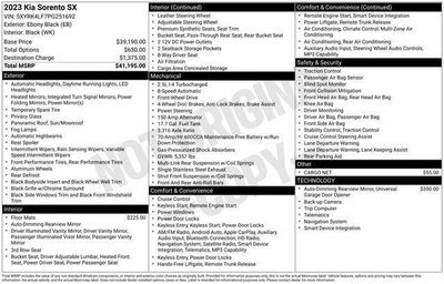 2023 Kia Sorento SX FWD